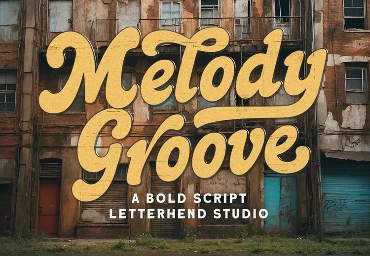 Melody Groove Font Free Download Script