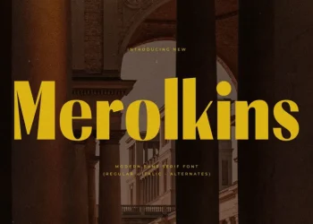 Merolkins Font Free Download Sans Serif