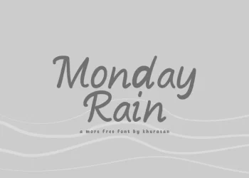 Monday Rain Font Free Download Handwritten