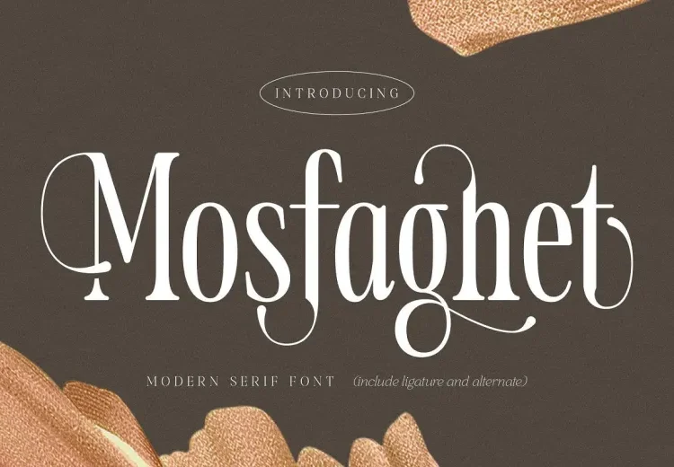 Mosfaghet Font Free Download Serif