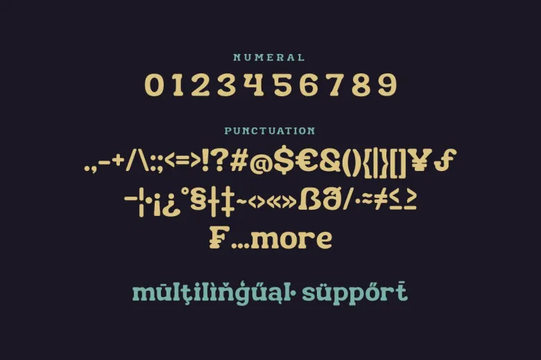 Nilkuza Font Free Download Display