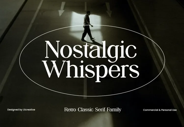 Nostalgic Whispers Font Free Download Serif