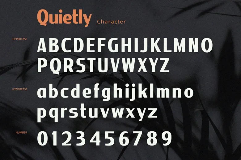 Quietly Font Free Download Sans Serif