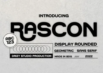 Rascon Font Free Download Display