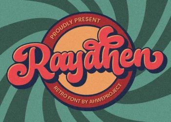 Raydhen Font Free Download Retro