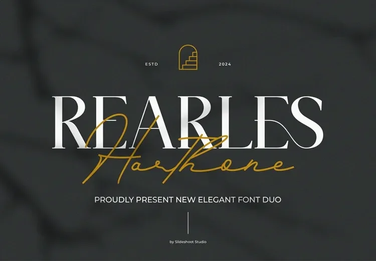 Rearles Harthone Font Free Download Serif