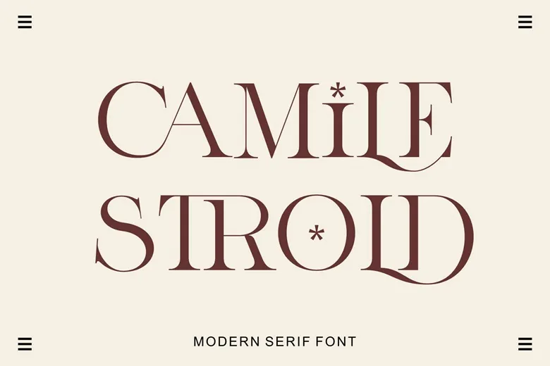 Reossghotre Font Free Download Serif