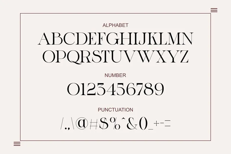 Reossghotre Font Free Download Serif