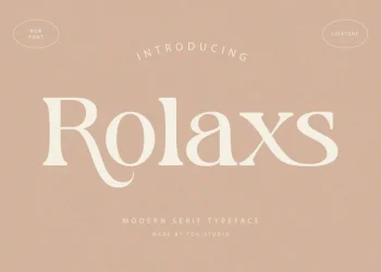 Rolaxs Font Free Download Serif