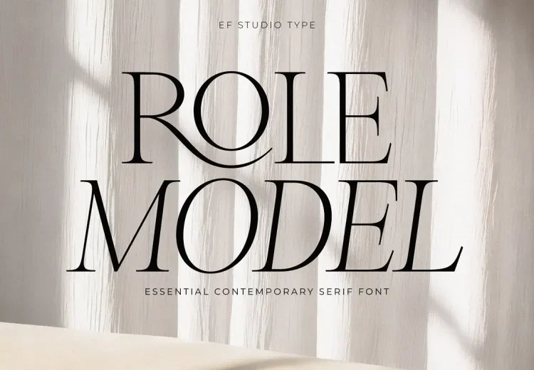 Role Model Font Free Download Serif