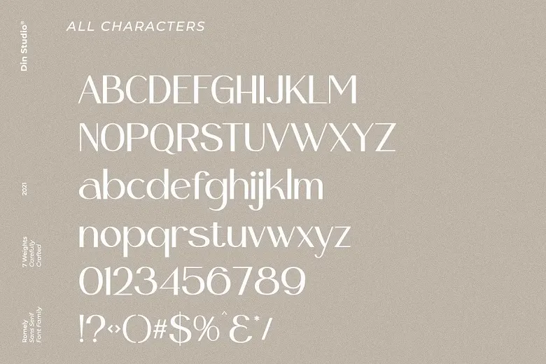 Romely Font Free Download Sans Serif