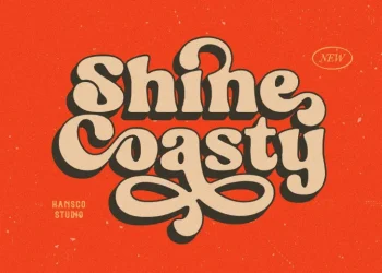 Shine Coasty Font Free Download Serif