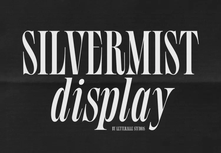 Silvermist Font Free Download Display