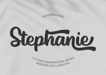 Stephanie Font Free Download Calligraphy