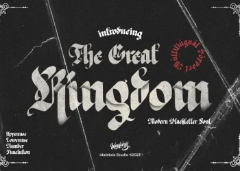 The Great Kingdom Font Free Download Blackletter
