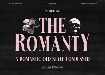 The Romanty Font Free Download Serif