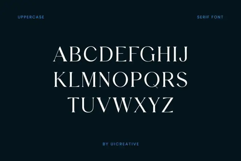 The Sectarian Font Free Download Serif