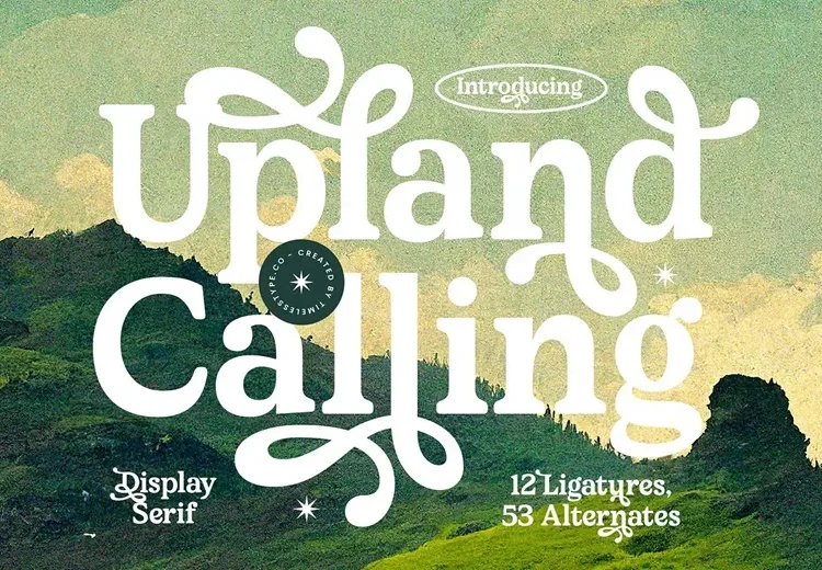 Upland Calling Font