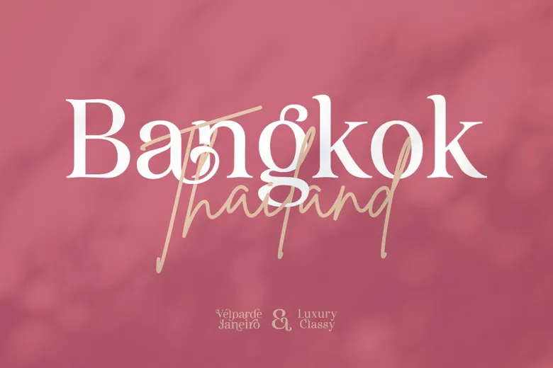 Velparde Janeiro Font Free Download Serif