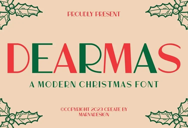 Dearmas Font Free Download Sans Serif